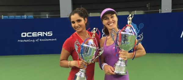 Sania-Hingis enter semis in Guangzhou Open tennis